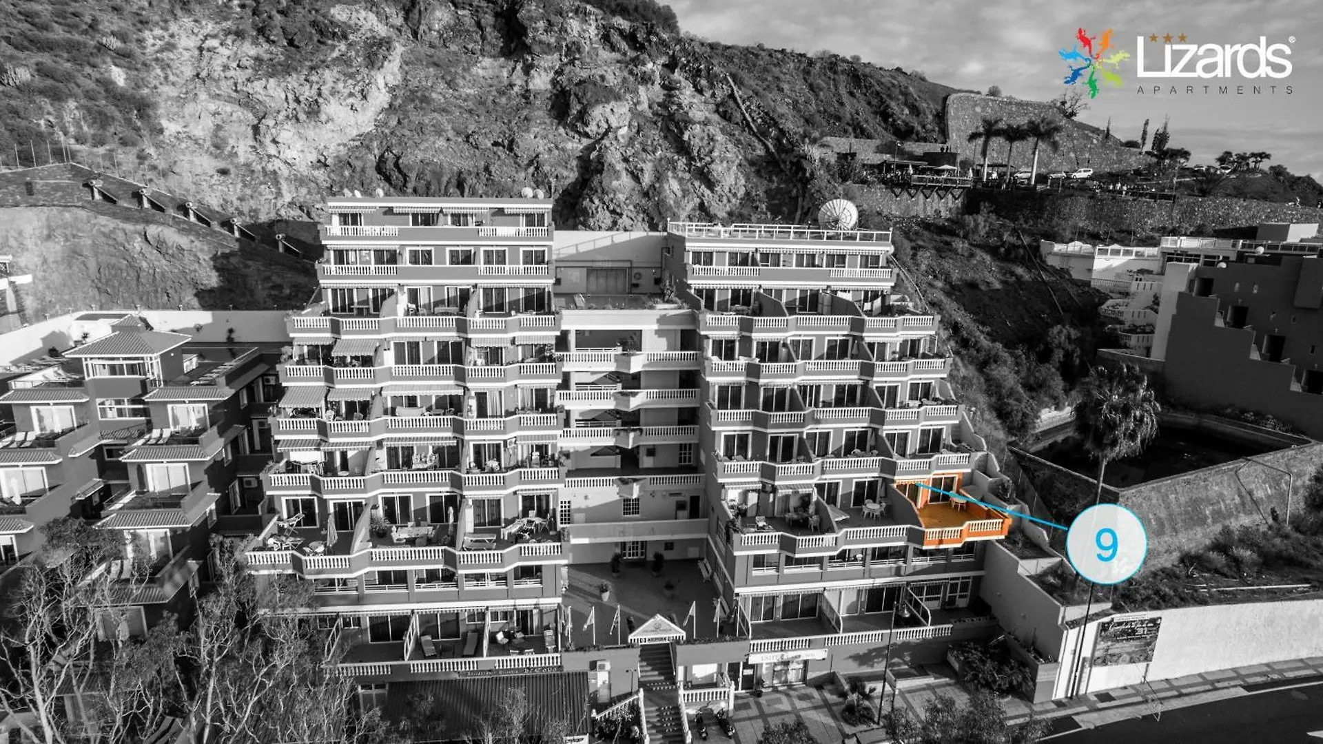 Apartahotel 7Lizards - Ocean View Apartments Puerto de Santiago
